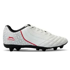 Slazenger Hino KR Beyaz Siyah Futbol Erkek Çocuk Krampon Ayakkabı