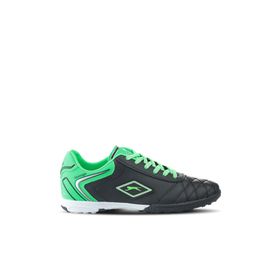 Slazenger Hugo KR Siyah Yeşil Futbol Erkek Çocuk Krampon Ayakkabı