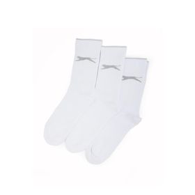 Slazenger Jago Beyaz 40/44 3'lü Erkek Çorap