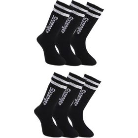Slazenger Jinn Siyah 6'lı Erkek Çorap Set