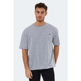 Slazenger Kaıser Gri Erkek T-shirt