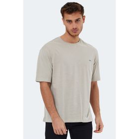 Slazenger Kaıser Taş Gri Erkek T-shirt