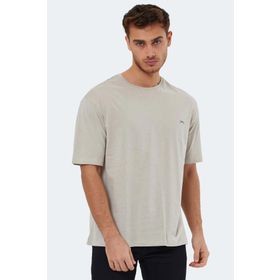 Slazenger Kaıser Taş Gri Erkek T-shirt
