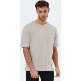 Slazenger Kaıser Taş Gri Erkek T-shirt
