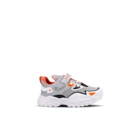 Slazenger KAJAL I Gri Beyaz Sneaker Kız Çocuk Ayakkabı