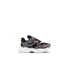 Slazenger Kajal I Koyu Gri Siyah Sneaker Erkek Çocuk Ayakkabı