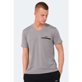 Slazenger Kallias Gri Erkek T-shirt