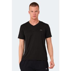 Slazenger Kallias Siyah Erkek T-shirt
