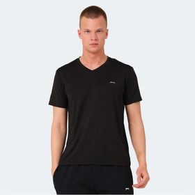 Slazenger Kallias Siyah Erkek T-shirt
