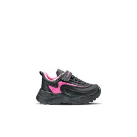 Slazenger Kanon I Siyah Fuşya Kız Çocuk Sneaker Ayakkabı