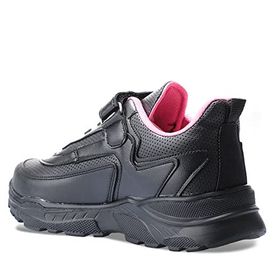 Slazenger Kanon I Siyah Fuşya Kız Çocuk Sneaker Ayakkabı