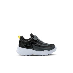 Slazenger Kanon I Siyah Koyu Gri Erkek Çocuk Sneaker Ayakkabı
