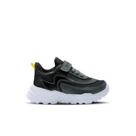 Slazenger Kanon I Siyah Koyu Gri Erkek Çocuk Sneaker Ayakkabı