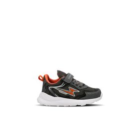 Slazenger Kaoru Koyu Gri Turuncu Sneaker Erkek Çocuk Ayakkabı