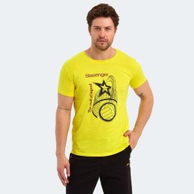 Slazenger Karnen Açık Sarı Erkek T-shirt