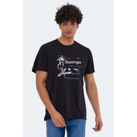 Slazenger Karnen Over Siyah Erkek T-shirt