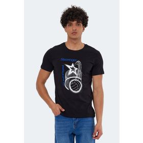 Slazenger Karnen Over Siyah Erkek T-shirt