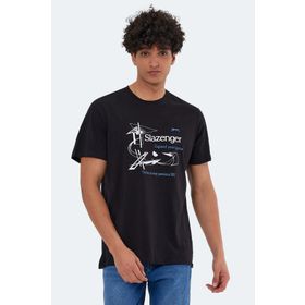 Slazenger Karnen Over Siyah Erkek T-shirt