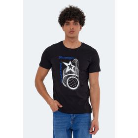 Slazenger Karnen Over Siyah Erkek T-shirt