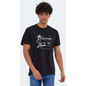 Slazenger Karnen Over Siyah Erkek T-shirt