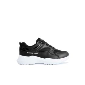 Slazenger Karpos I Siyah/Beyaz Kadın Sneaker Ayakkabı