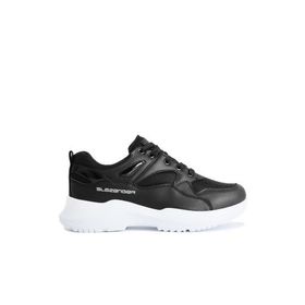 Slazenger Karpos I Siyah/Beyaz Kadın Sneaker Ayakkabı