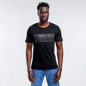 Slazenger Katar Siyah Erkek T-shirt