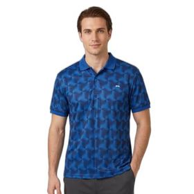 Slazenger KATARIN Erkek Polo Yaka Saks Mavi Tişört