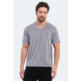Slazenger Katriina Gri Erkek T-shirt