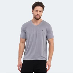 Slazenger Katriina Gri Erkek T-shirt