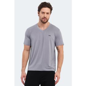 Slazenger Katriina Gri Erkek T-shirt
