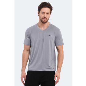 Slazenger Katriina Gri Erkek T-shirt