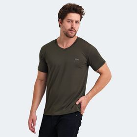 Slazenger Katriina Haki Erkek T-shirt