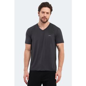 Slazenger Katriina Koyu Gri Erkek T-shirt