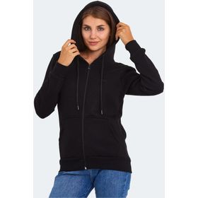 Slazenger Katya Siyah Kadın Sweatshirt