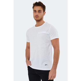 Slazenger Kaurı Beyaz Erkek T-shirt