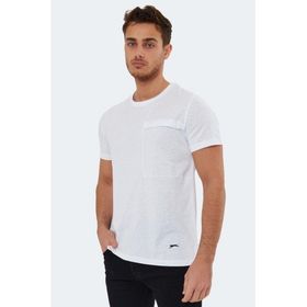 Slazenger Kaurı Beyaz Erkek T-shirt