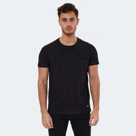 Slazenger Kaurı Siyah Erkek T-shirt