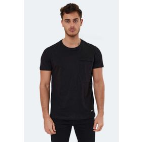 Slazenger Kaurı Siyah Erkek T-shirt