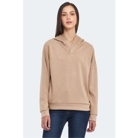 Slazenger Kenzie I Bej Kadın Sweatshirt