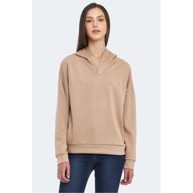 Slazenger Kenzie I Bej Kadın Sweatshirt