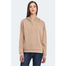 Slazenger Kenzie I Bej Kadın Sweatshirt