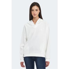 Slazenger Kenzie I Ekru Kadın Sweatshirt