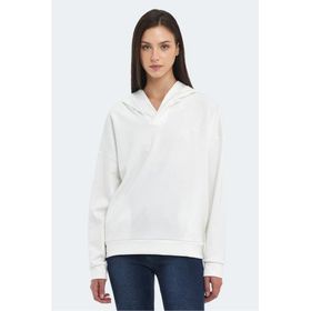 Slazenger Kenzie I Ekru Kadın Sweatshirt