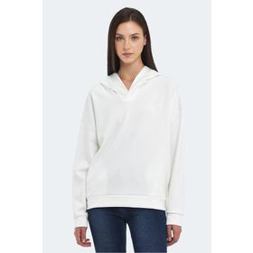 Slazenger Kenzie I Ekru Kadın Sweatshirt