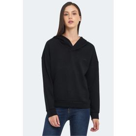 Slazenger Kenzie I Siyah Kadın Sweatshirt