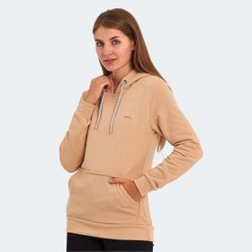 Slazenger Keshian In Açık Kahverengi Kadın Sweatshirt