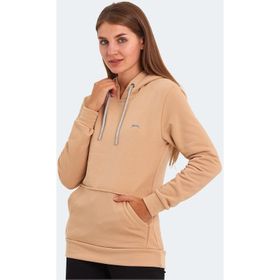 Slazenger Keshian In Açık Kahverengi Kadın Sweatshirt