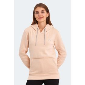 Slazenger Keshian In Bej Kadın Sweatshirt