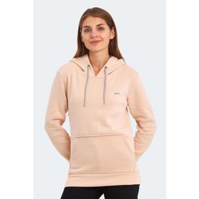Slazenger Keshian In Bej Kadın Sweatshirt